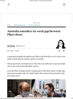 Australia considers six-week gap between Pfizer doses