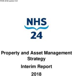 Property and Asset Management Strategy Interim Report 2018 - NHS 24