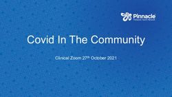 Covid In The Community - Clinical Zoom 27th October 2021 - Pinnacle Practices