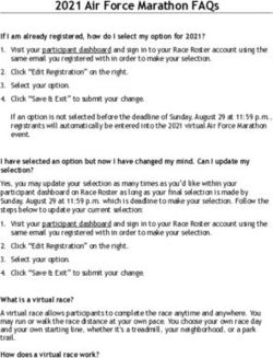 2021 Air Force Marathon FAQs
