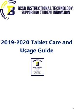 2019-2020 Tablet Care and Usage Guide - Brighton Central ...