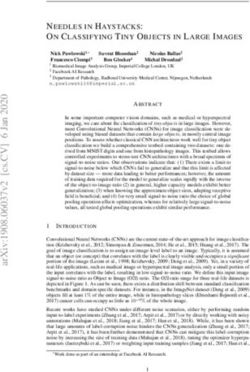 NEEDLES IN HAYSTACKS: ON CLASSIFYING TINY OBJECTS IN LARGE IMAGES