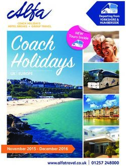 Coach Holidays - www.alfatravel.co.uk | 01257 248000 - NEW - Alfa Travel