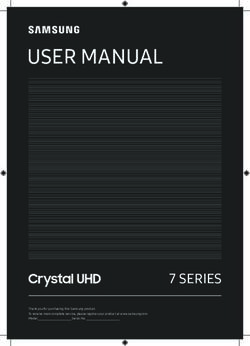 USER MANUAL - 7 SERIES - Coolblue