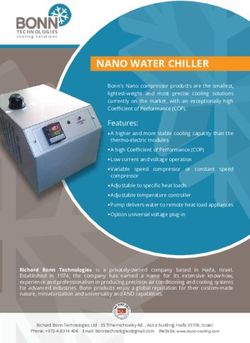 NANO WATER CHILLER - bonn-cooling