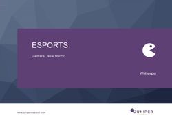 ESPORTS Gamers' New MVP? Whitepaper - LIVE-PRODUCTION.TV