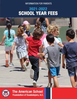 SCHOOL YEAR FEES 2021-2022 - The American School - The American School Foundation of ...