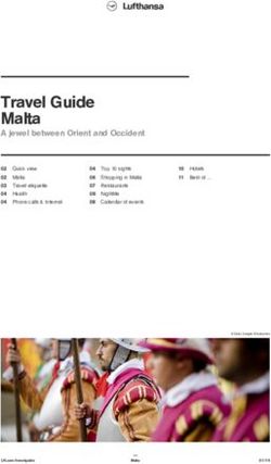 Travel Guide Malta A jewel between Orient and Occident