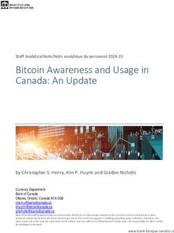 Bitcoin Awareness and Usage in Canada: An Update - Banque du Canada