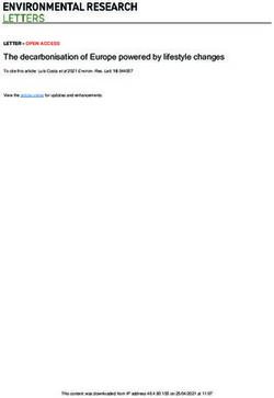 The decarbonisation of Europe powered by lifestyle changes