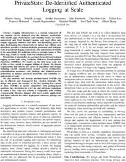 PrivateStats: De-Identified Authenticated Logging at Scale