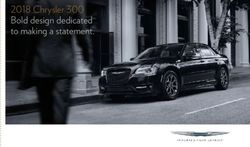 2018 Chrysler 300 Bold design dedicated to making a statement.