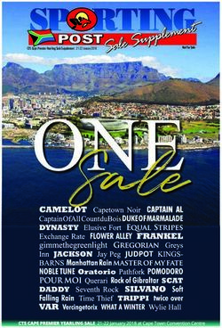 CTS Cape Premier Yearling Sale Supplement 21-22 January 2018