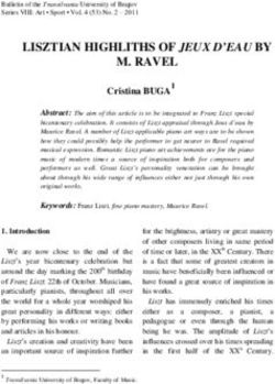 LISZTIAN HIGHLITHS OF JEUX D'EAU BY M. RAVEL