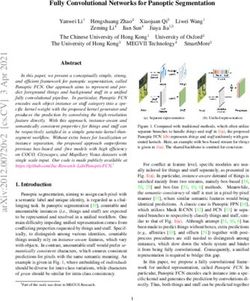 Fully Convolutional Networks for Panoptic Segmentation