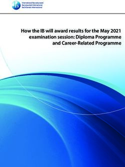 How the IB will award results for the May 2021 examination session: Diploma Programme and Career-Related Programme