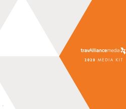 2020 MEDIA KIT - travAlliancemedia