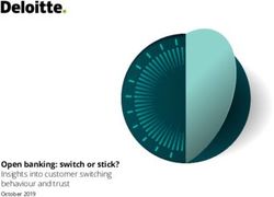 Open banking: switch or stick? - Insights into customer switching behaviour and trust October 2019 - Financial Capability