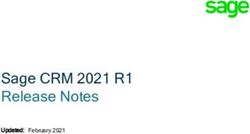 Sage CRM 2021 R1 Release Notes - Updated: February 2021 - Sage CRM Help Center