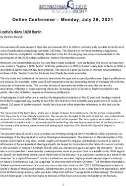 Online Conference - Monday, July 26, 2021