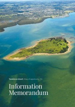 Information Memorandum - 'Sandstone Island', A bay of opportunity, Vic - Vic Properties