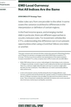 EMD Local Currency: Not All Indices Are the Same - State ...