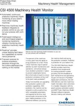 CSI 4500 Machinery HealthTM Monitor - n Automated, continuous