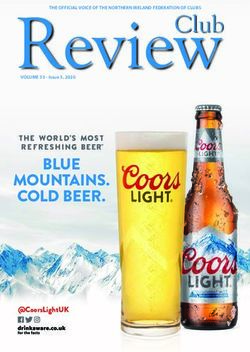 Club - BLUE MOUNTAINS. COLD BEER - @CoorsLightUK - NI Federation of Clubs