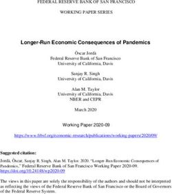 Longer-Run Economic Consequences of Pandemics - San ...