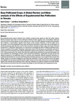 Buzz-Pollinated Crops: A Global Review and Meta-analysis of the Effects of Supplemental Bee Pollination in Tomato - Oxford Academic Journals
