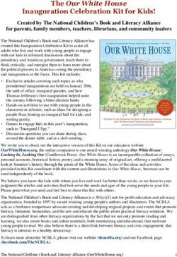 The Our White House Inauguration Celebration Kit for Kids!