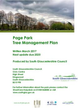 Page Park Tree Management Plan