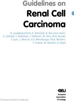 Renal Cell Carcinoma Guidelines on