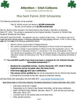 Attention - Irish Colleens - Hamilton Parade