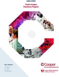Plastic Surgery Residency Program - Our mission: To Serve. To Heal. To Educate - CooperHealth.edu