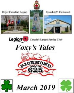 Foxy's Tales - March 2019 - Richmond Legion