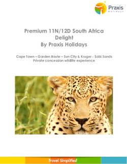 Premium 11N/12D South Africa Delight By Praxis Holidays - Cape Town - Garden Route - Sun City & Kruger - Sabi Sands Private concession wildlife ...