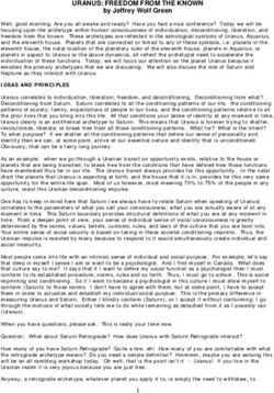 URANUS: FREEDOM FROM THE KNOWN - by Jeffrey Wolf Green