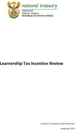 Learnership Tax Incentive Review - National Treasury