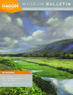 MUSEUM BULLETIN - Haggin Museum