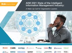 AIIM 2021 State of the Intelligent Information Management Industry: A Wake-Up Call for Organization Leaders