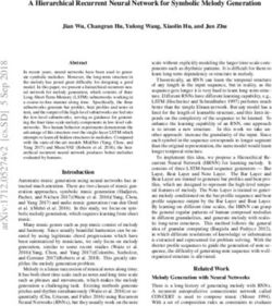 A Hierarchical Recurrent Neural Network for Symbolic Melody Generation