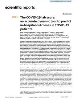 The COVID 19 lab score: an accurate dynamic tool to predict in hospital outcomes in COVID 19 patients