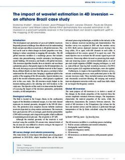 The impact of wavelet estimation in 4D inversion - an offshore Brazil case study - CGG