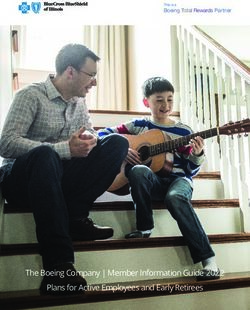 The Boeing Company | Member Information Guide 2022 Plans for Active Employees and Early Retirees - Boeing Total Rewards Partner