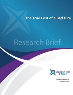 Research Brief The True Cost of a Bad Hire - Madeline Laurano August 2015
