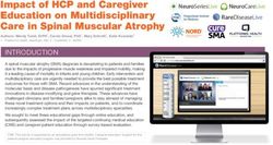 Impact of HCP and Caregiver Education on Multidisciplinary Care in Spinal Muscular Atrophy