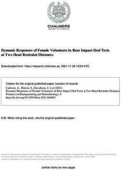 Dynamic Responses of Female Volunteers in Rear Impact Sled Tests at Two Head Restraint Distances