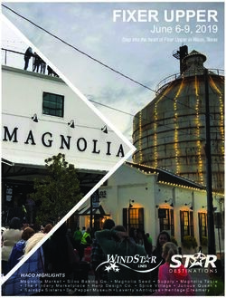 FIXER UPPER June 6-9, 2019 Step into the heart of Fixer Upper in Waco, Texas - Star Destinations