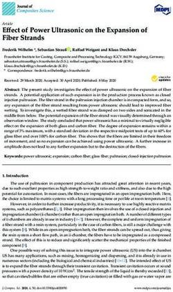 Effect of Power Ultrasonic on the Expansion of Fiber Strands - MDPI